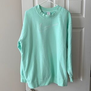 Nike Mint Green Sweatshirt